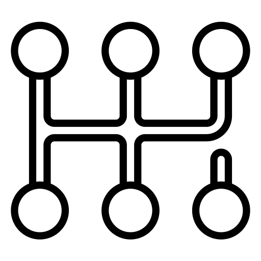 icon of a car transmission